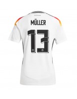 Německo Thomas Muller #13 Domácí Dres ME 2024 Krátký Rukáv